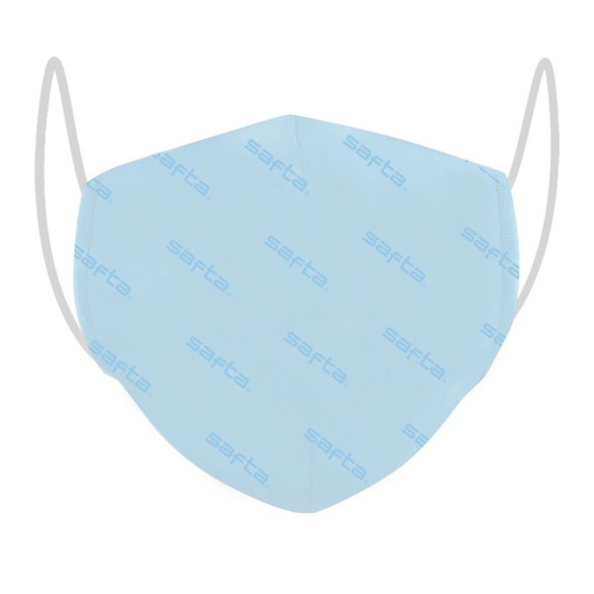 Hygienic Reusable Fabric Mask Safta Adult Sky blue_1