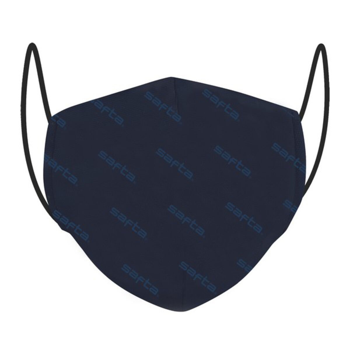 Hygienic Reusable Fabric Mask Safta Adult Navy Blue_1