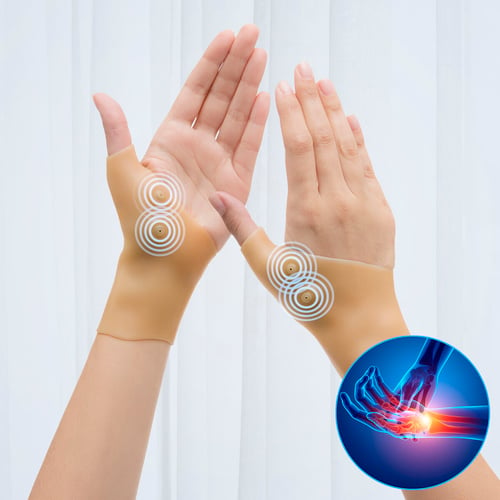 InnovaGoods Magnetisk Håndledsstøtte med Kompression (Pakke med 2) - picture