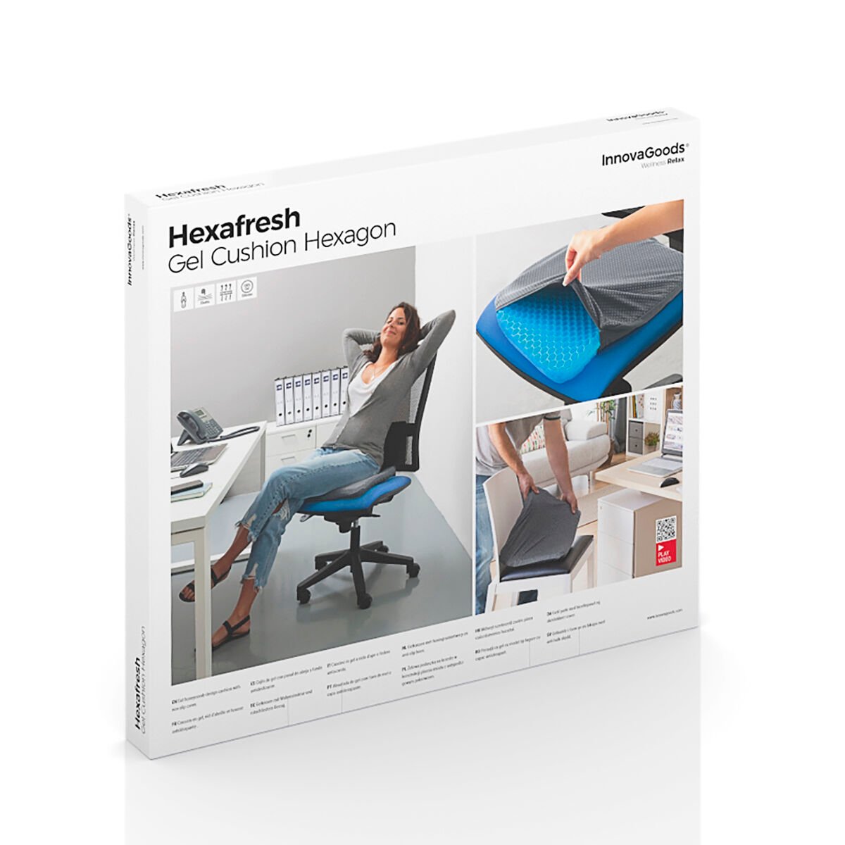 Honeycomb Silicone Gel Cushion Hexafresh InnovaGoods_7