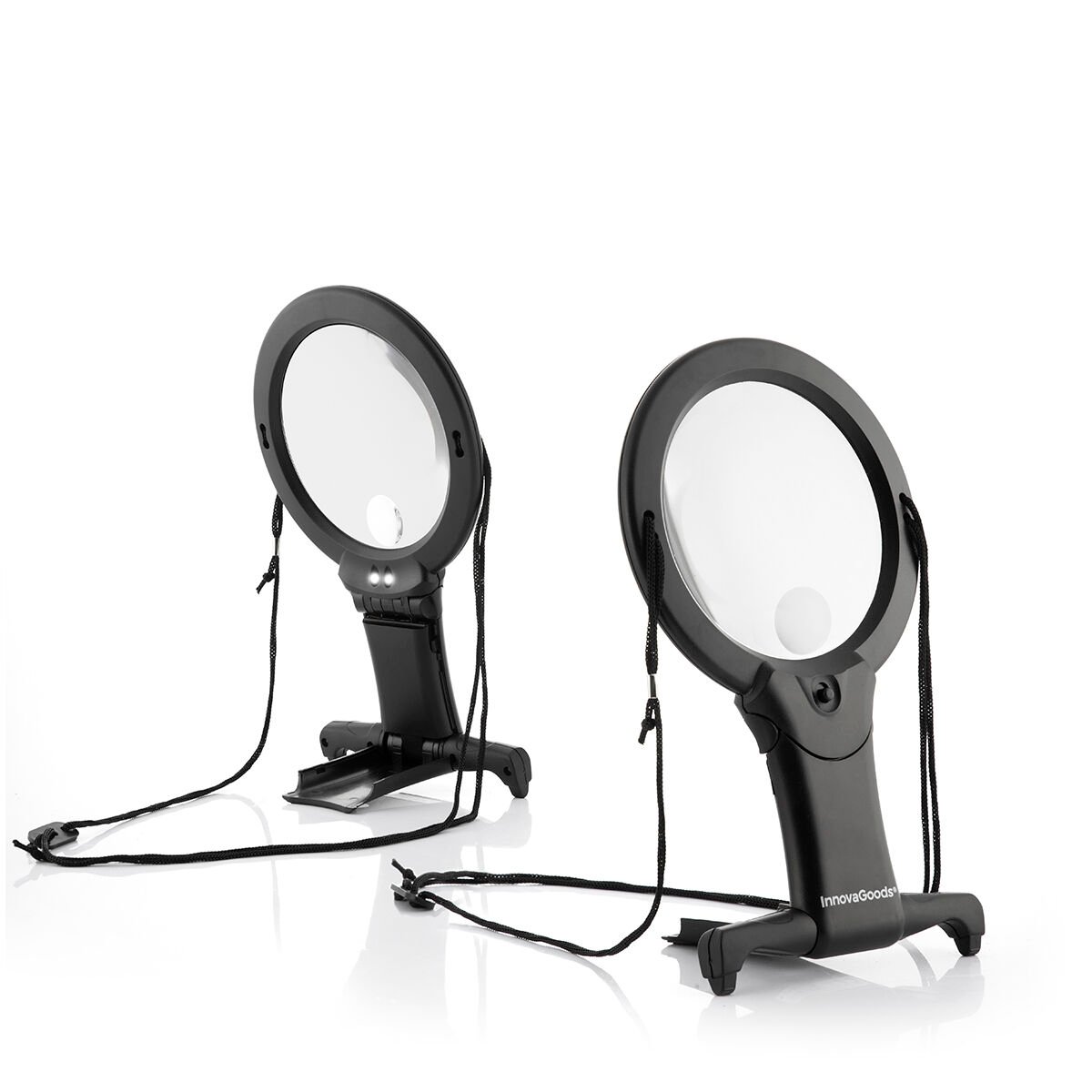 Hands-Free Magnifying Glass with LED light Zooled InnovaGoods_11