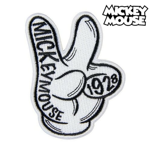Lap Mickey Mouse Hvid Polyester - picture