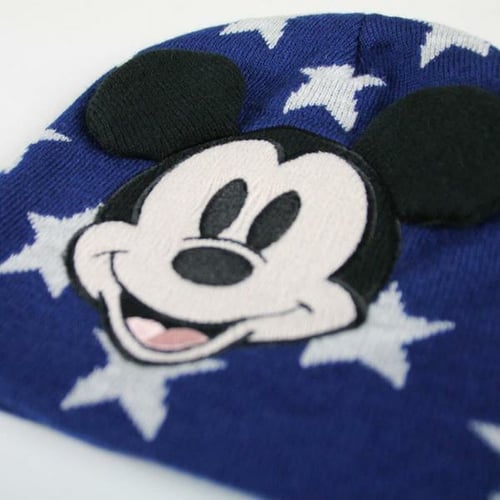 Børnehat Mickey Mouse Marineblå_1