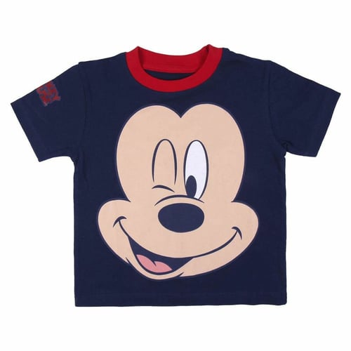 Nattøj Børns Mickey Mouse Rød_1