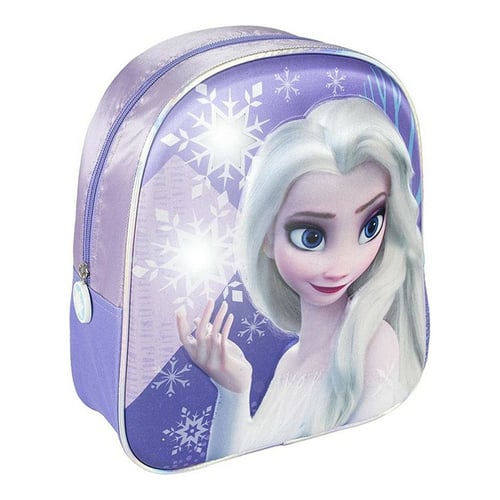 3D Børnetaske Frozen Lilla (25 x 31 x 1 cm) - picture