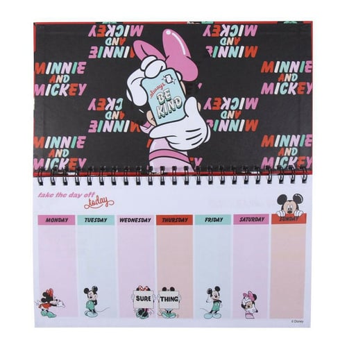 Weekly Planner Minnie Mouse Notesblok (35 x 16,7 x 1 cm)_1