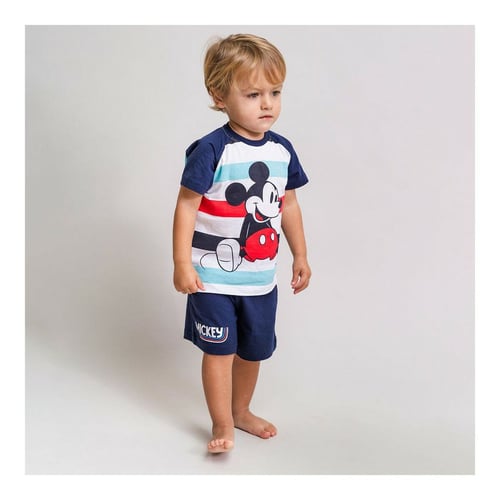 Børnepyjamasser Mickey Mouse Blå_2