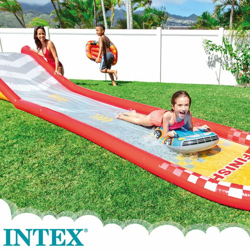 "Mini Racerbane Intex Racing Fun Oppustelig (561 x 119 x 76 cm)"_5