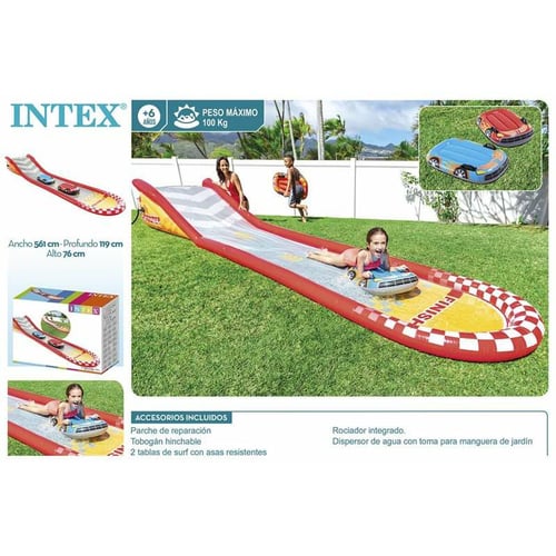 "Mini Racerbane Intex Racing Fun Oppustelig (561 x 119 x 76 cm)"_6