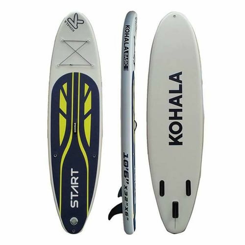 "Oppustelige Paddle Surf Board med tilbehør Kohala Start  Hvid 15 PSI (320 x 81 x 15 cm)"_3