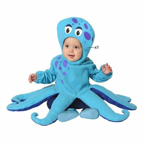 Kostume til babyer Blæksprutte, str. 24 måneder_2