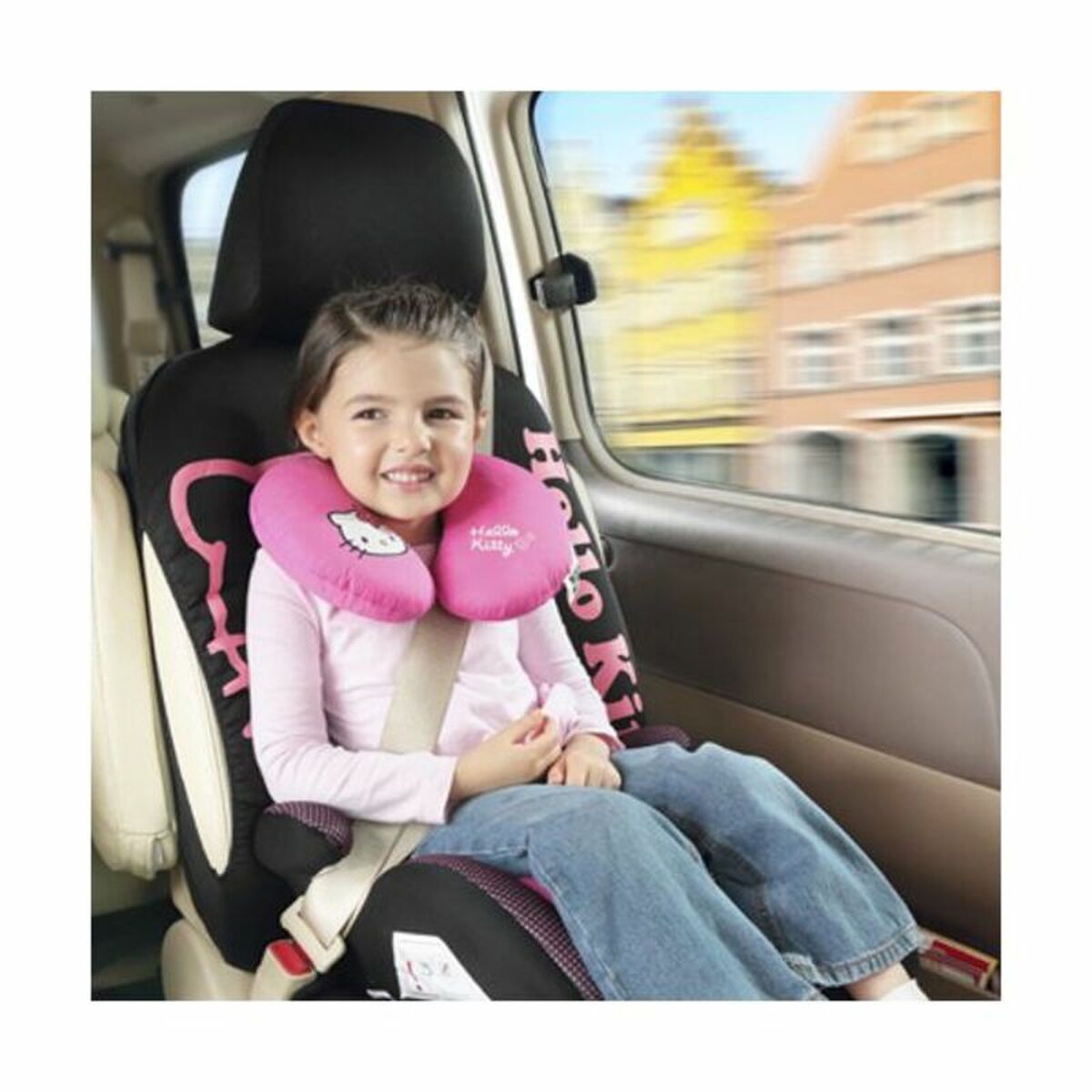 Ergonomic Neck Cushion Hello Kitty CS6_1