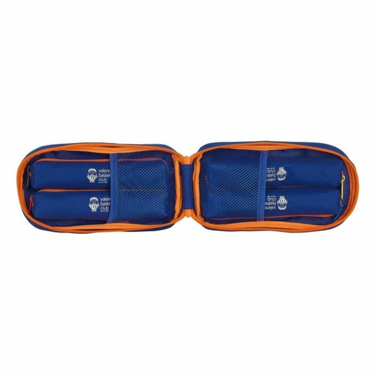 Backpack Pencil Case Valencia Basket Blue Orange_2