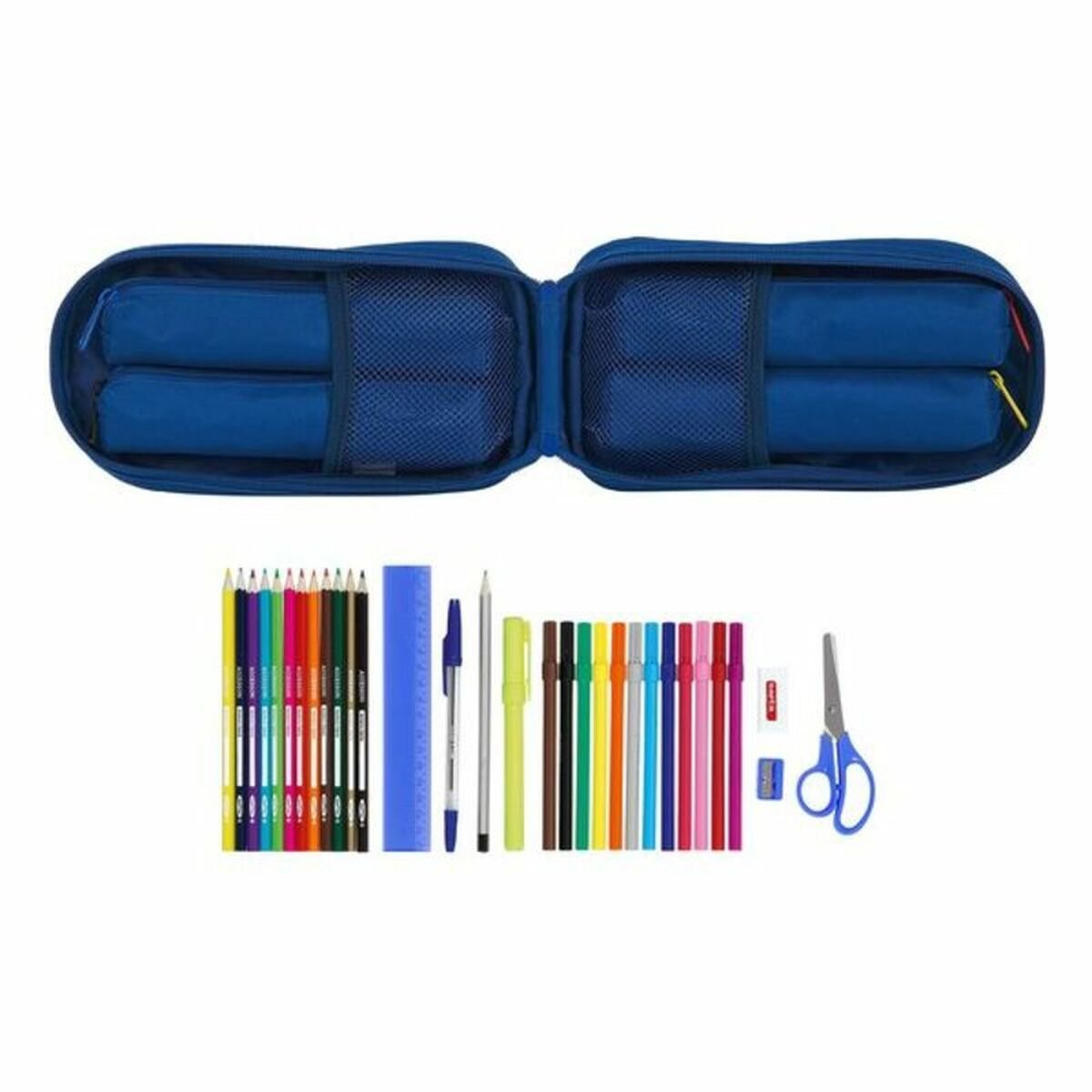 Backpack Pencil Case BlackFit8 Oxford Dark blue (33 Pieces)_3