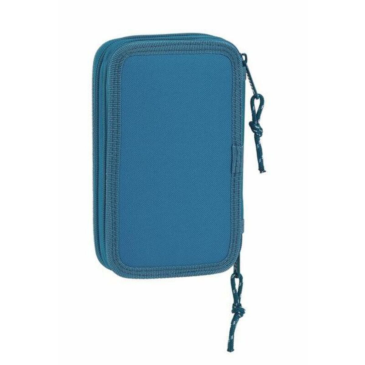 Double Pencil Case BlackFit8 Egeo Blue (28 pcs)_6