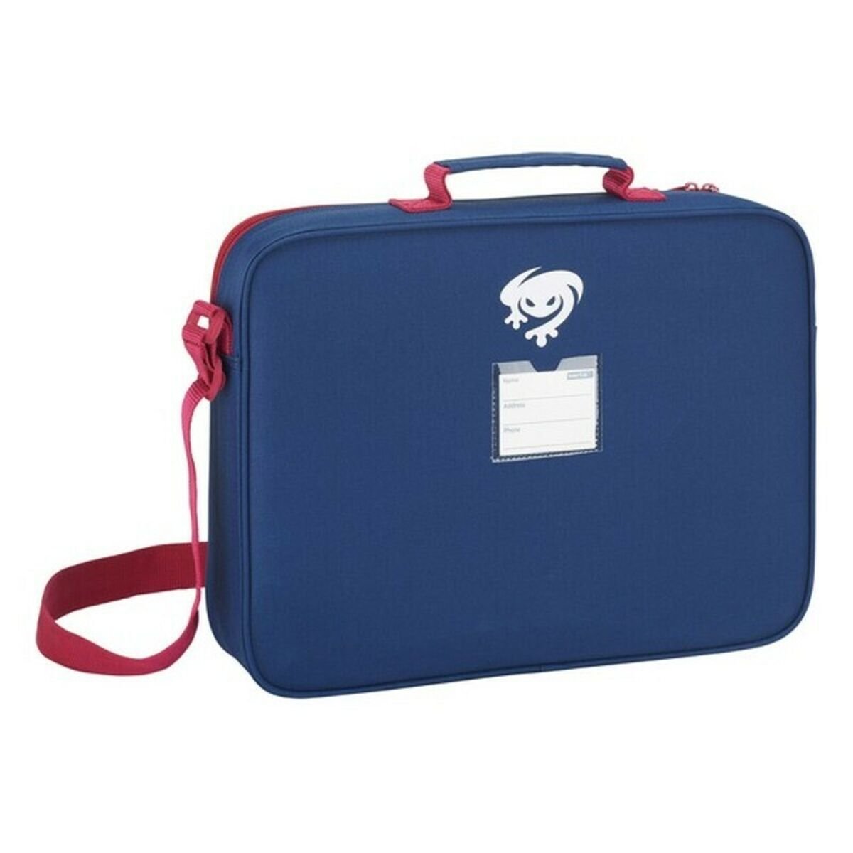 Briefcase Levante U.D. Blue Deep Red (38 x 28 x 6 cm)_3