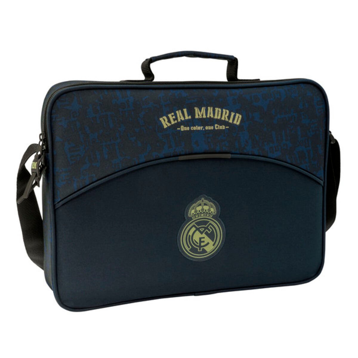 Briefcase Real Madrid C.F. 19/20 Navy Blue (38 x 28 x 6 cm)_3