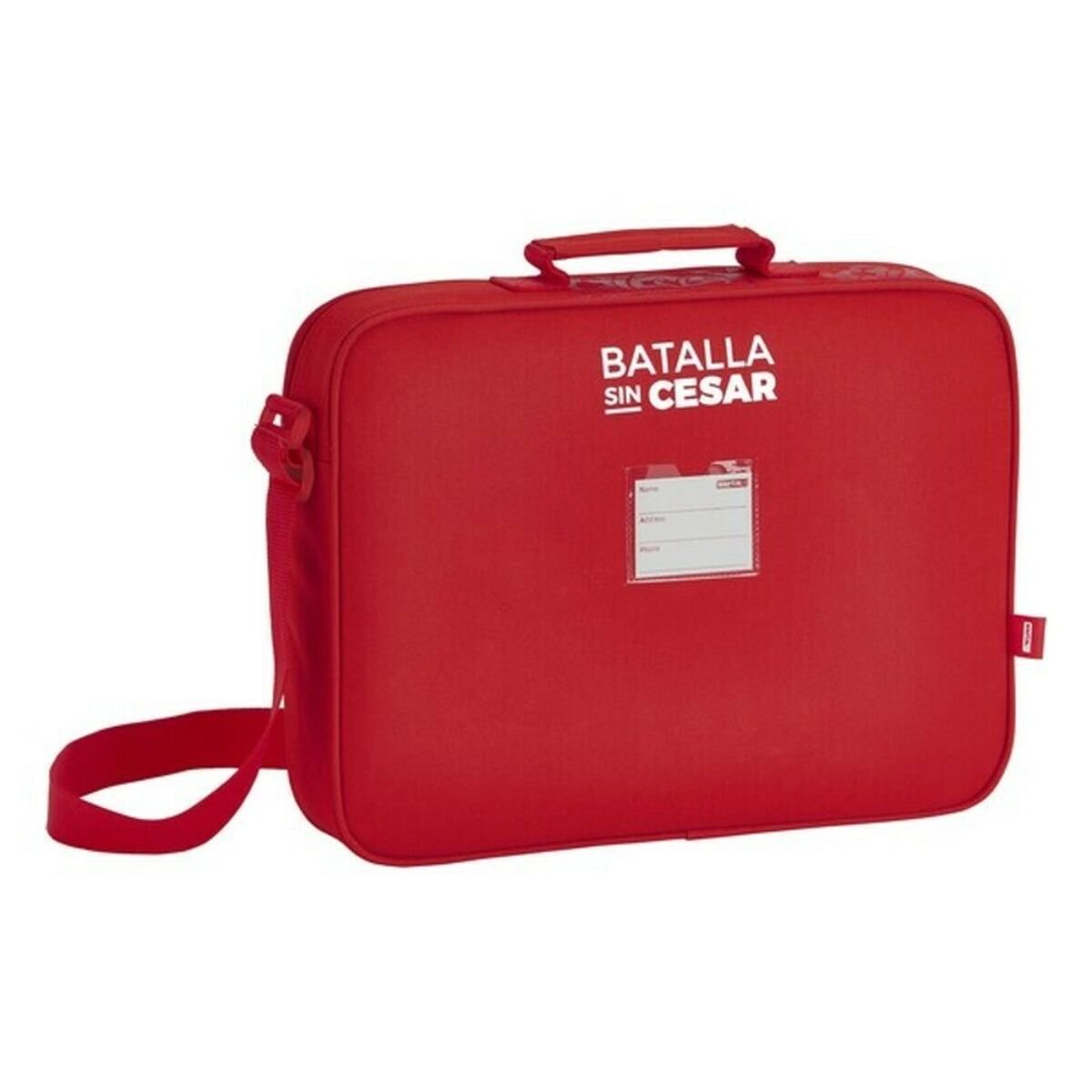 Briefcase Real Sporting de Gijón Red (38 x 28 x 6 cm)_3
