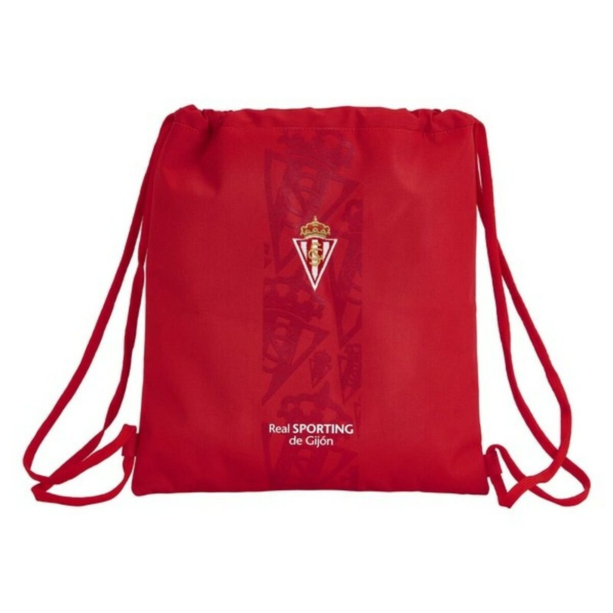 Backpack with Strings Real Sporting de Gijón Red_8