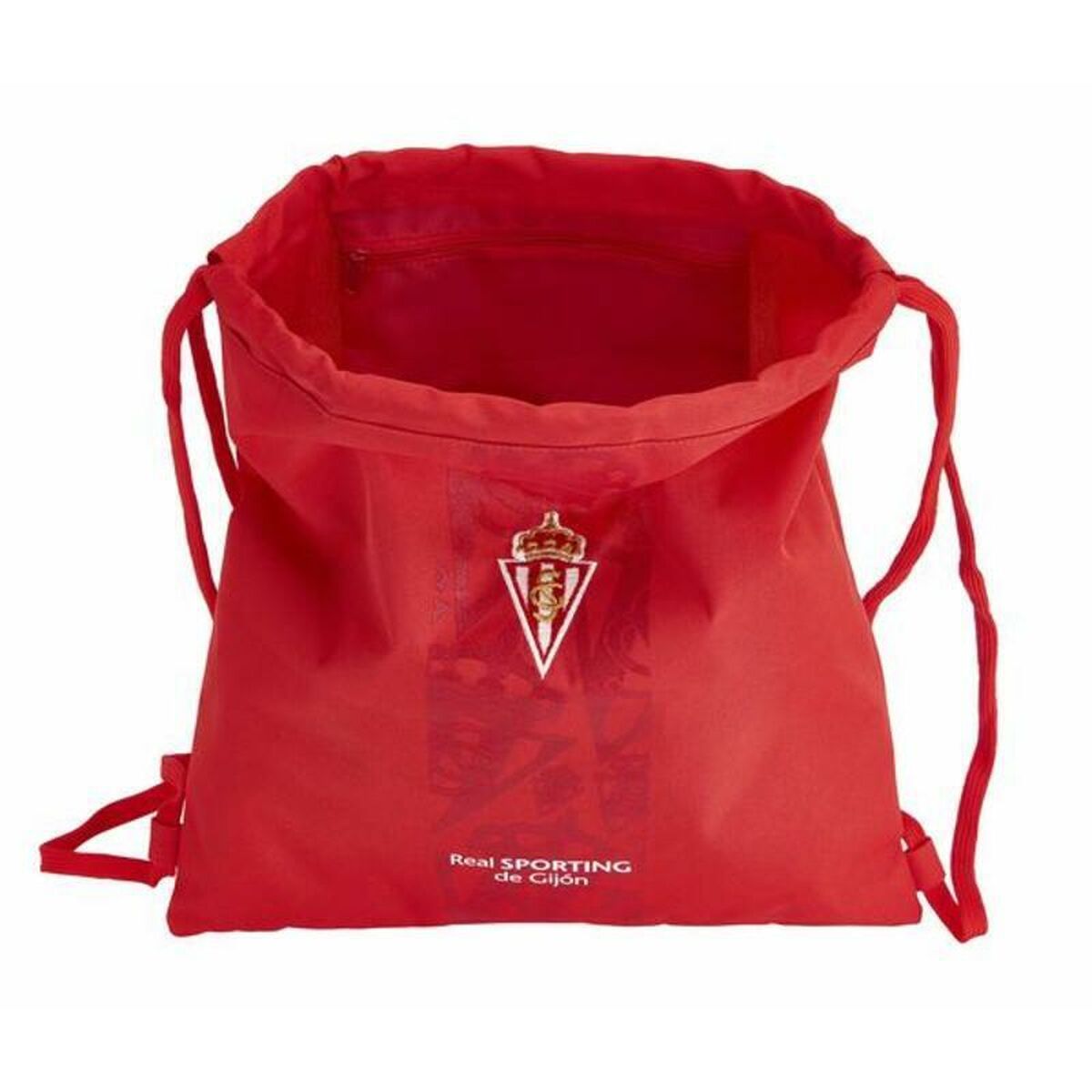 Backpack with Strings Real Sporting de Gijón Red_10