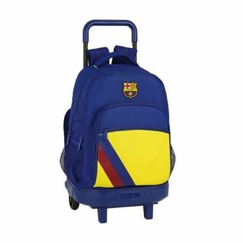 Skolerygsæk med Hjul Compact F.C. Barcelona_0
