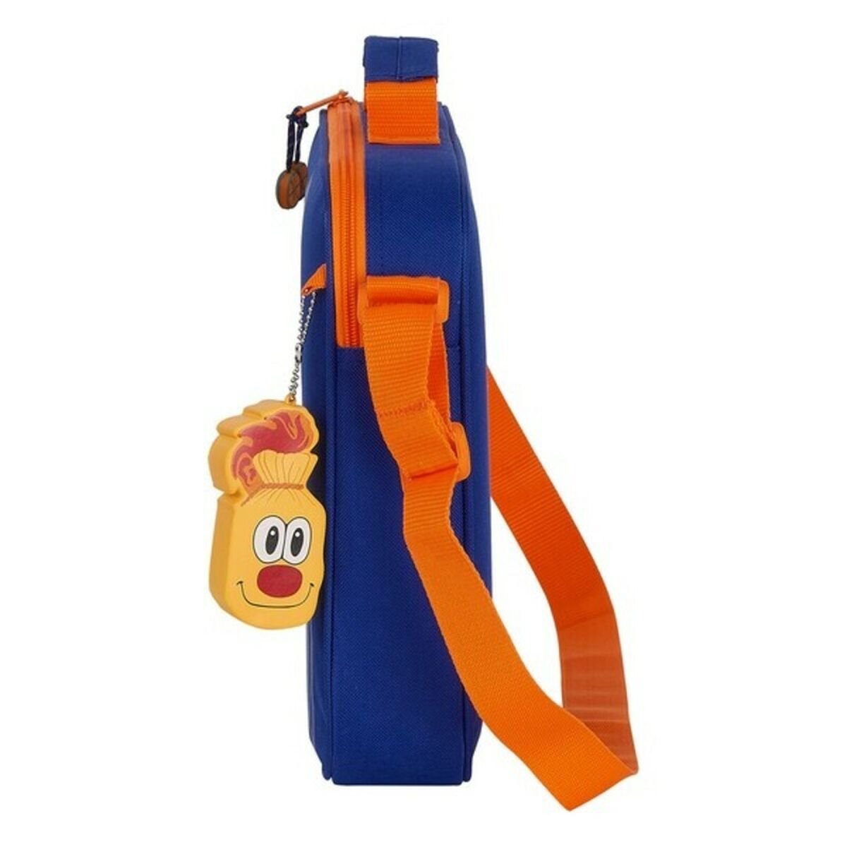 Briefcase Valencia Basket Blue Orange (38 x 28 x 6 cm)_5