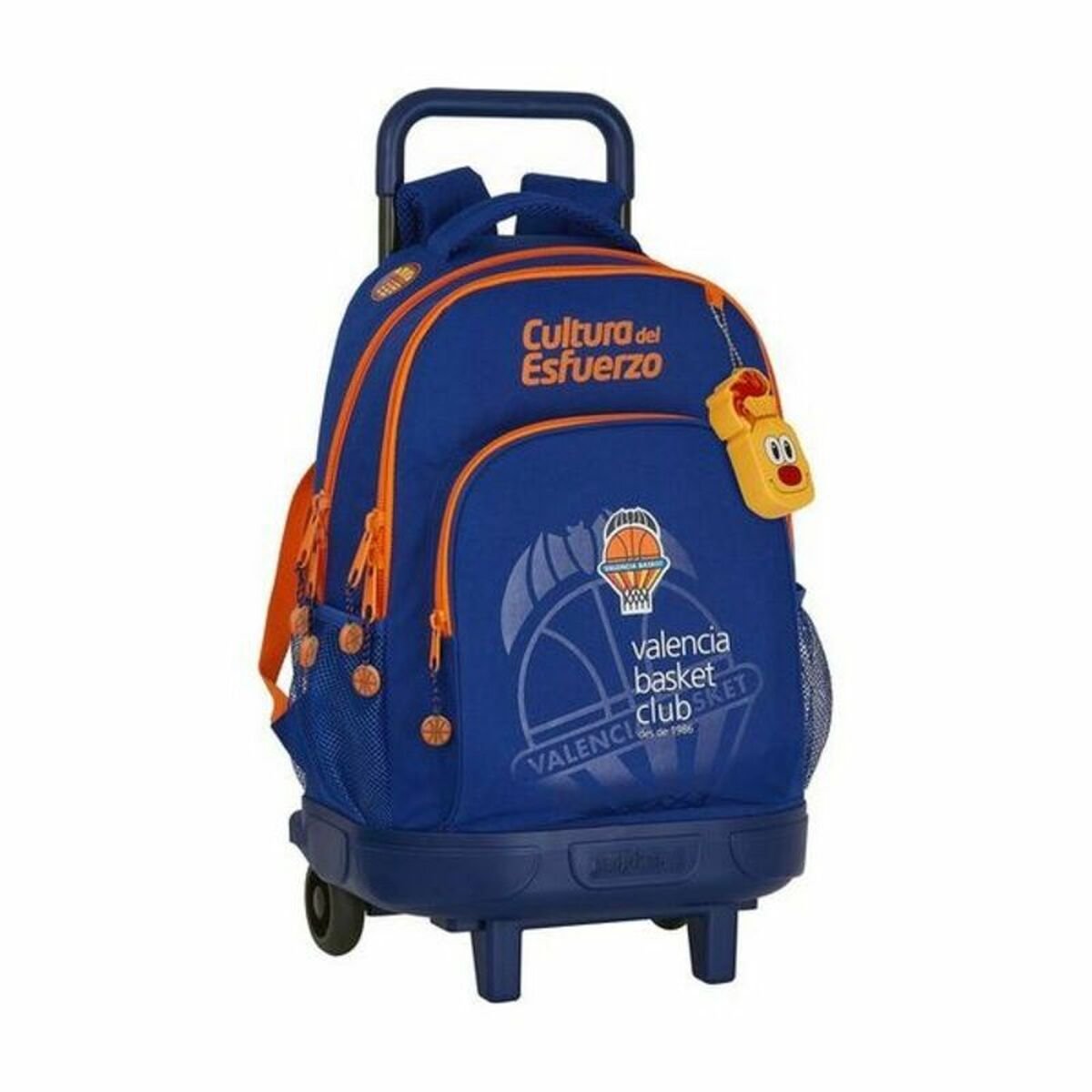 School Rucksack with Wheels Compact Valencia Basket_0