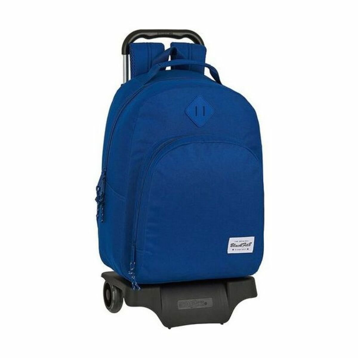 School Rucksack with Wheels 905 BlackFit8 Oxford Dark blue_0