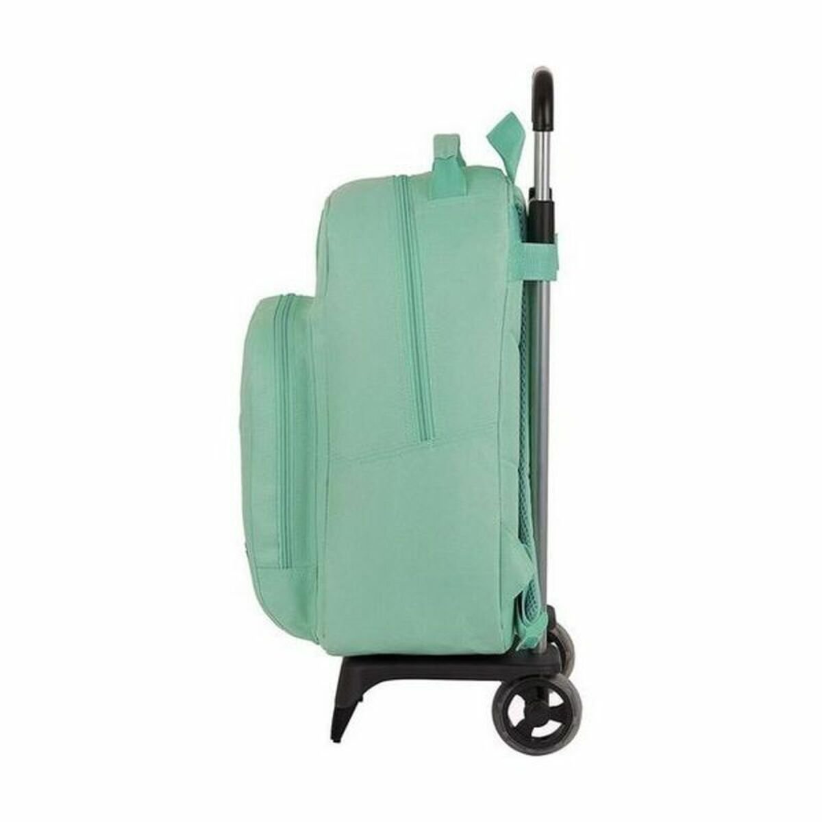 School Rucksack with Wheels 905 BlackFit8 Turquoise_2