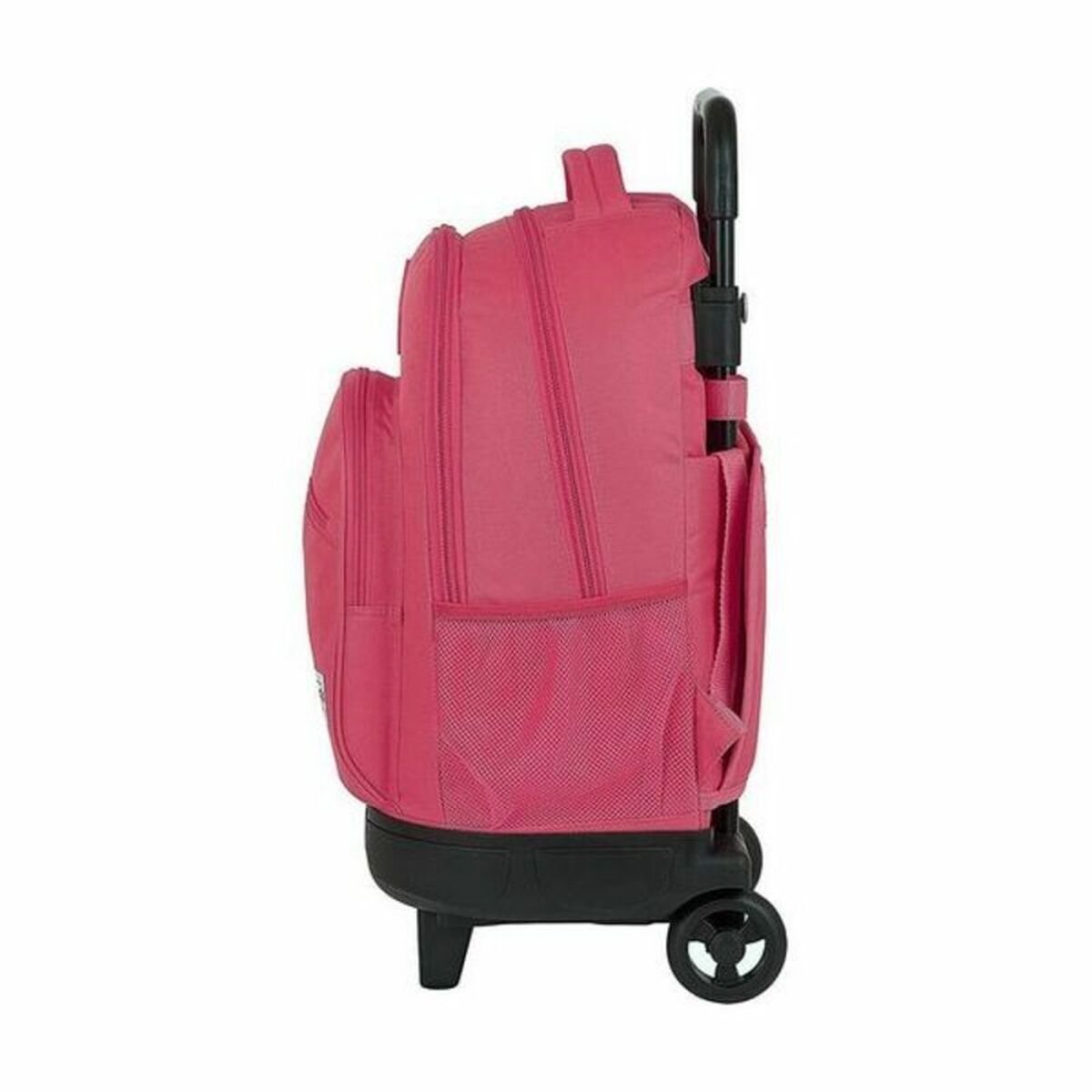 School Rucksack with Wheels Compact BlackFit8 Pink_2