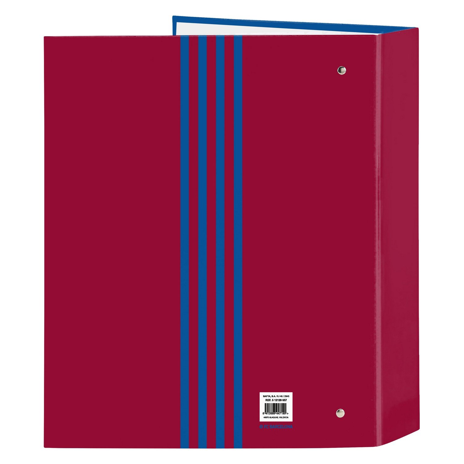 Ring binder F.C. Barcelona Maroon Navy Blue A4 (27 x 33 x 6 cm)_2