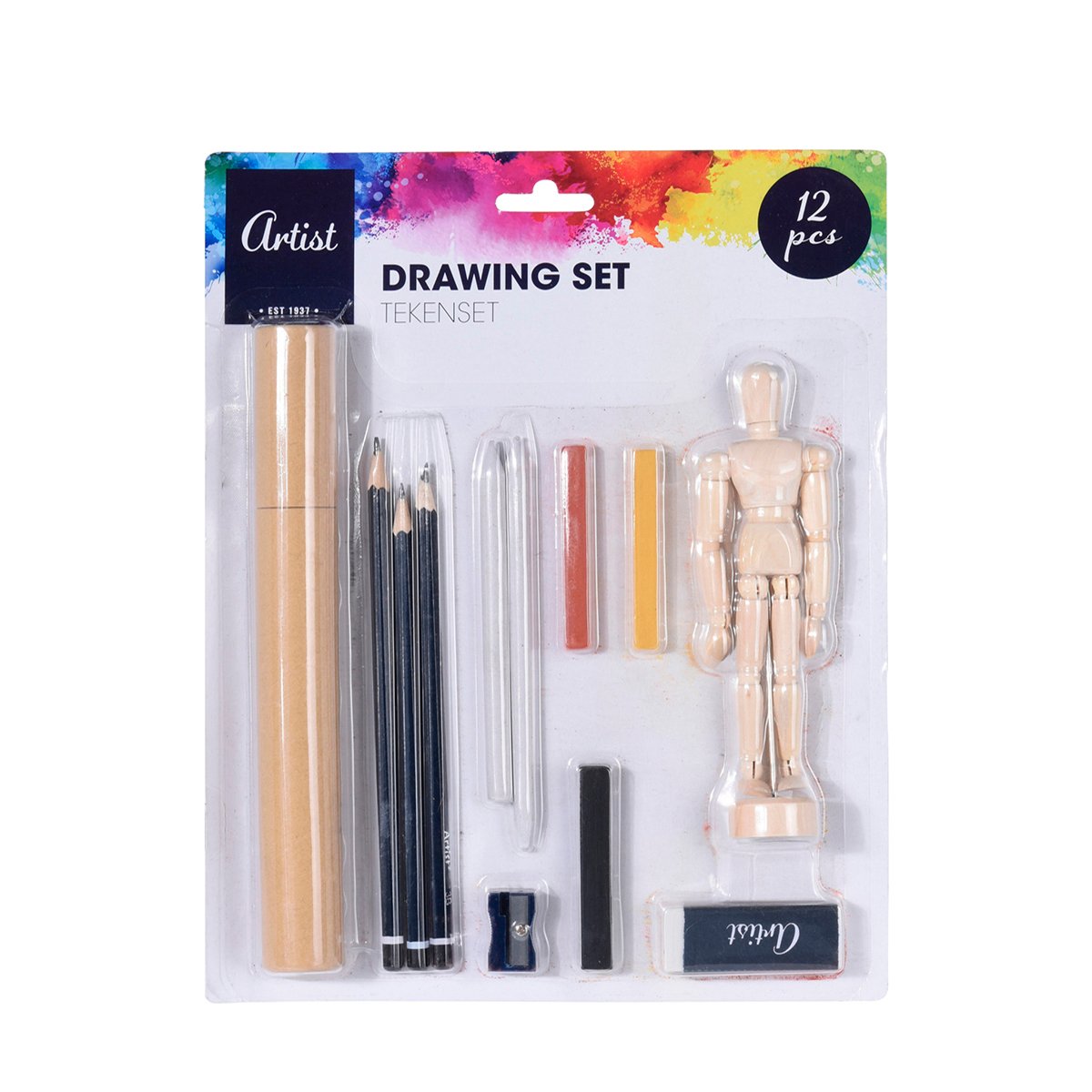 Drawing Set Artist (12 Pcs)_1