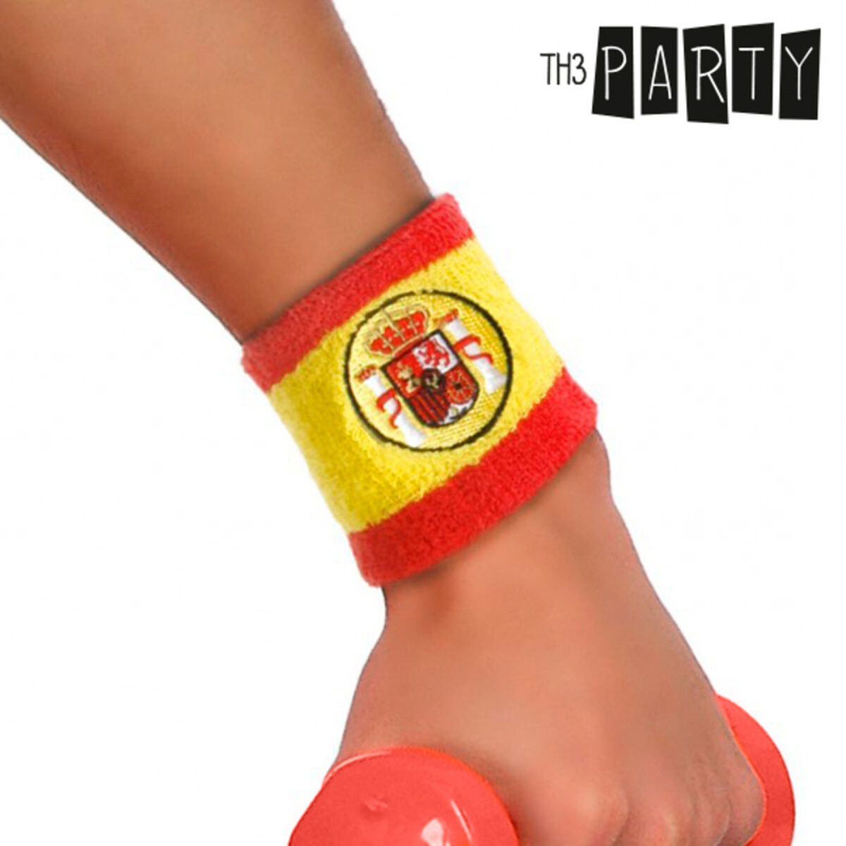 Th3 Party Spanish Flag Wristband_1