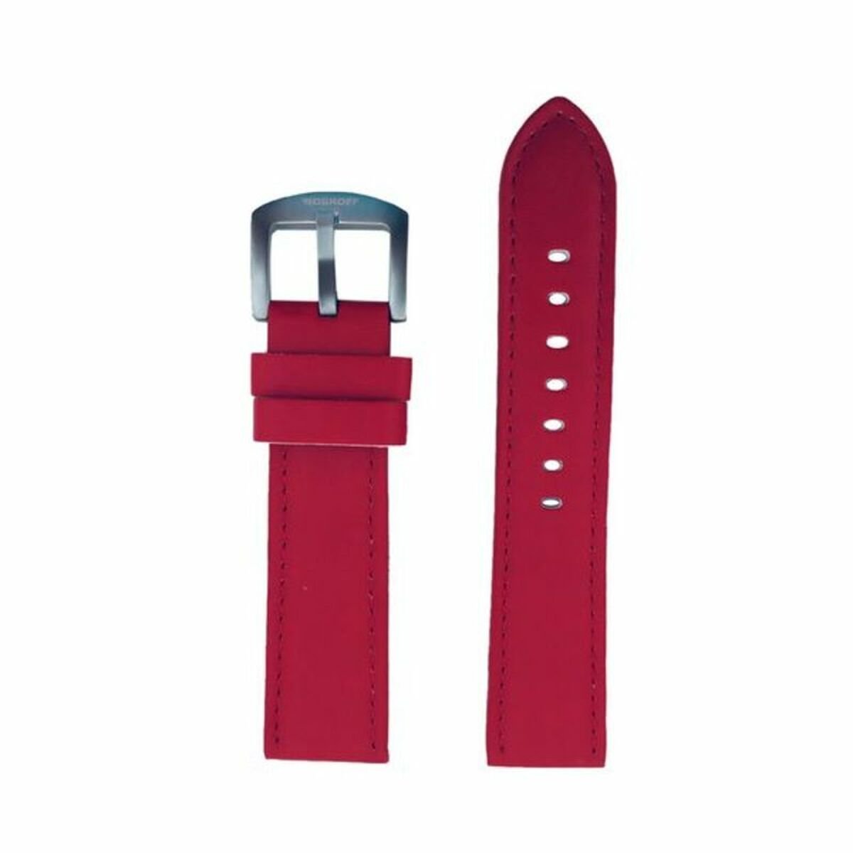 Watch Strap Bobroff BFS011 Red (Ø 22 mm)_0