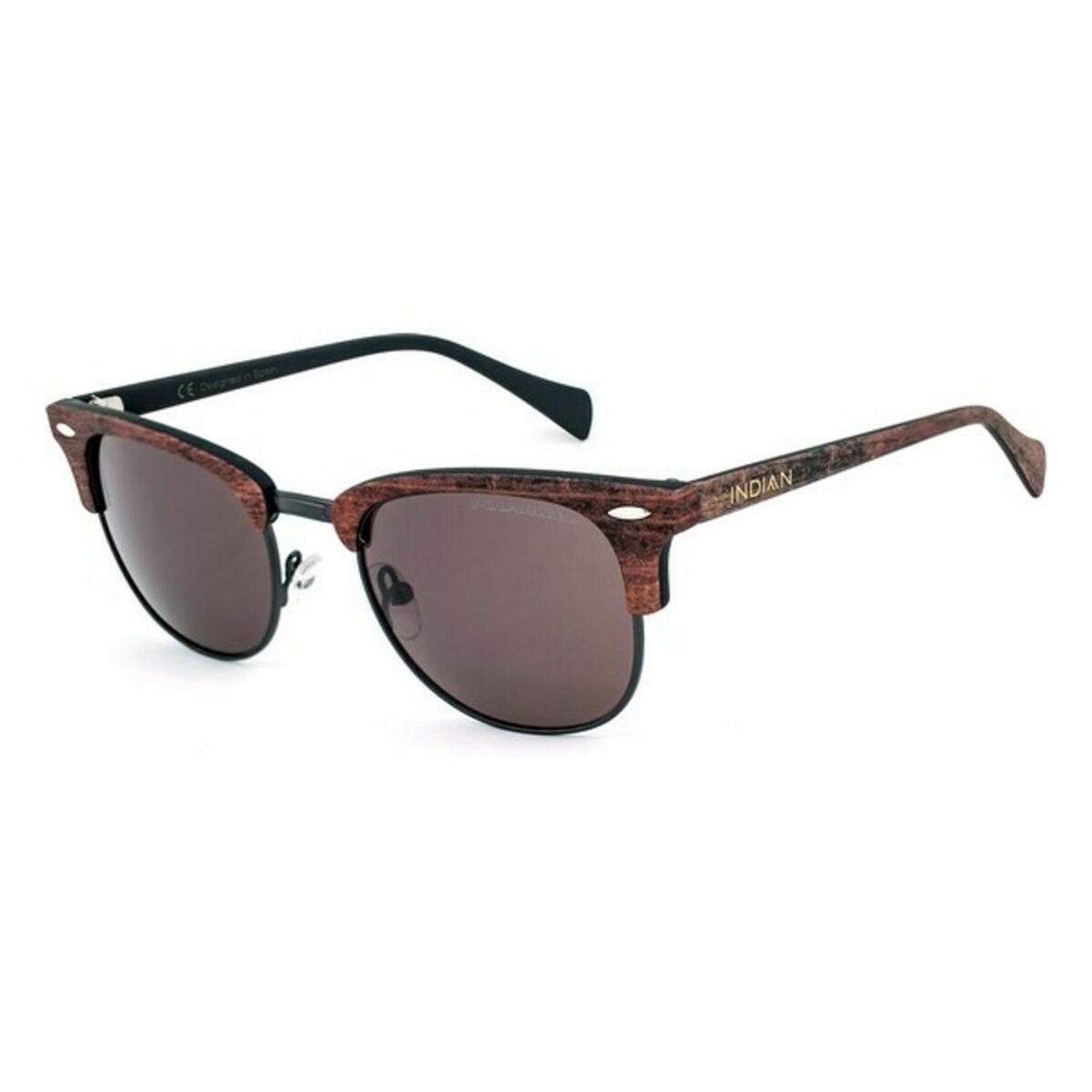 Unisex Sunglasses The Indian Face DAKOTA-102-1 (Ø 50 mm) Brown (ø 50 mm)_0