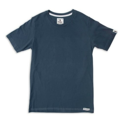 Kortærmet T-shirt til Mænd OMP Slate Mørkeblå, str. S_0