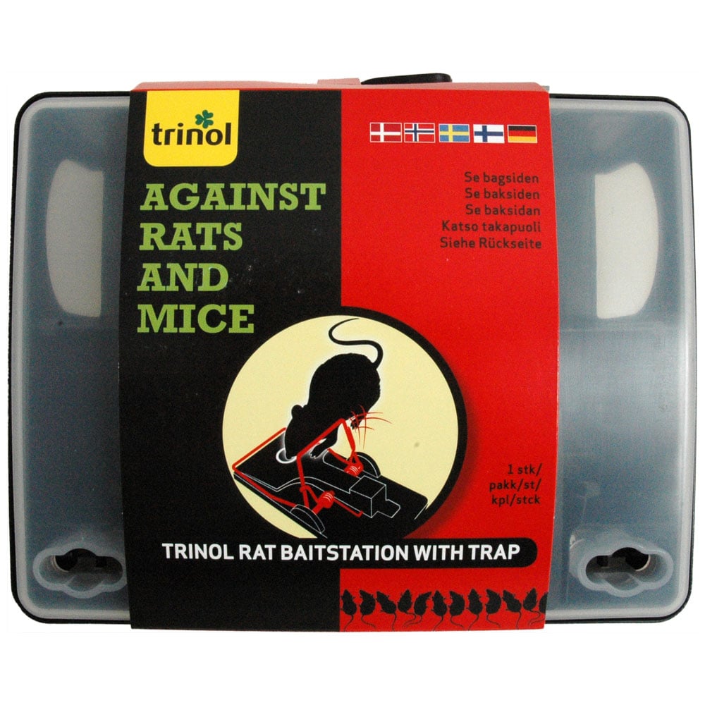 Trinol Rat Feeding Station w. Snap Trap_0