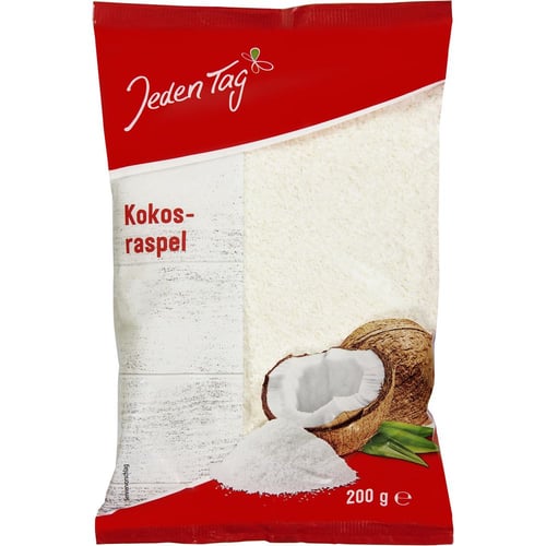 Jeden Tag  Udtørret Kokosnød 200g_0