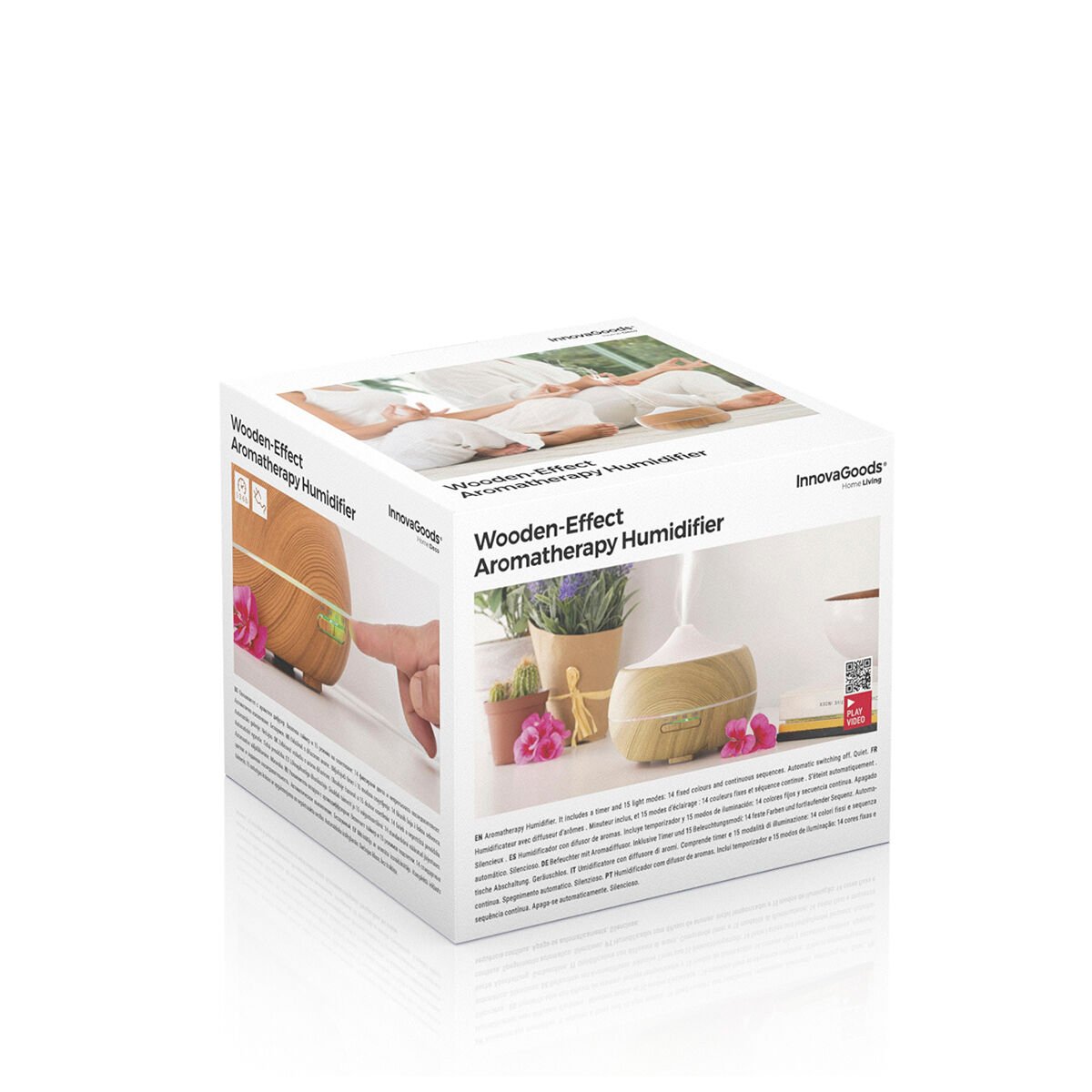 InnovaGoods Wooden-Effect Aromatherapy Humidifier_7
