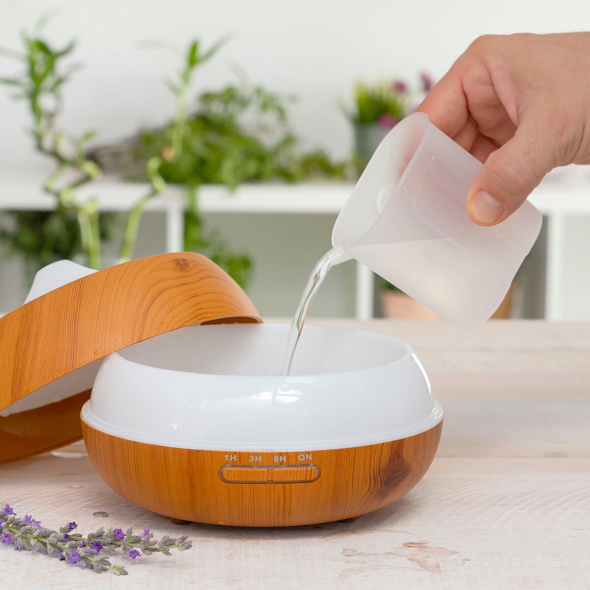 InnovaGoods Wooden-Effect Aromatherapy Humidifier_18