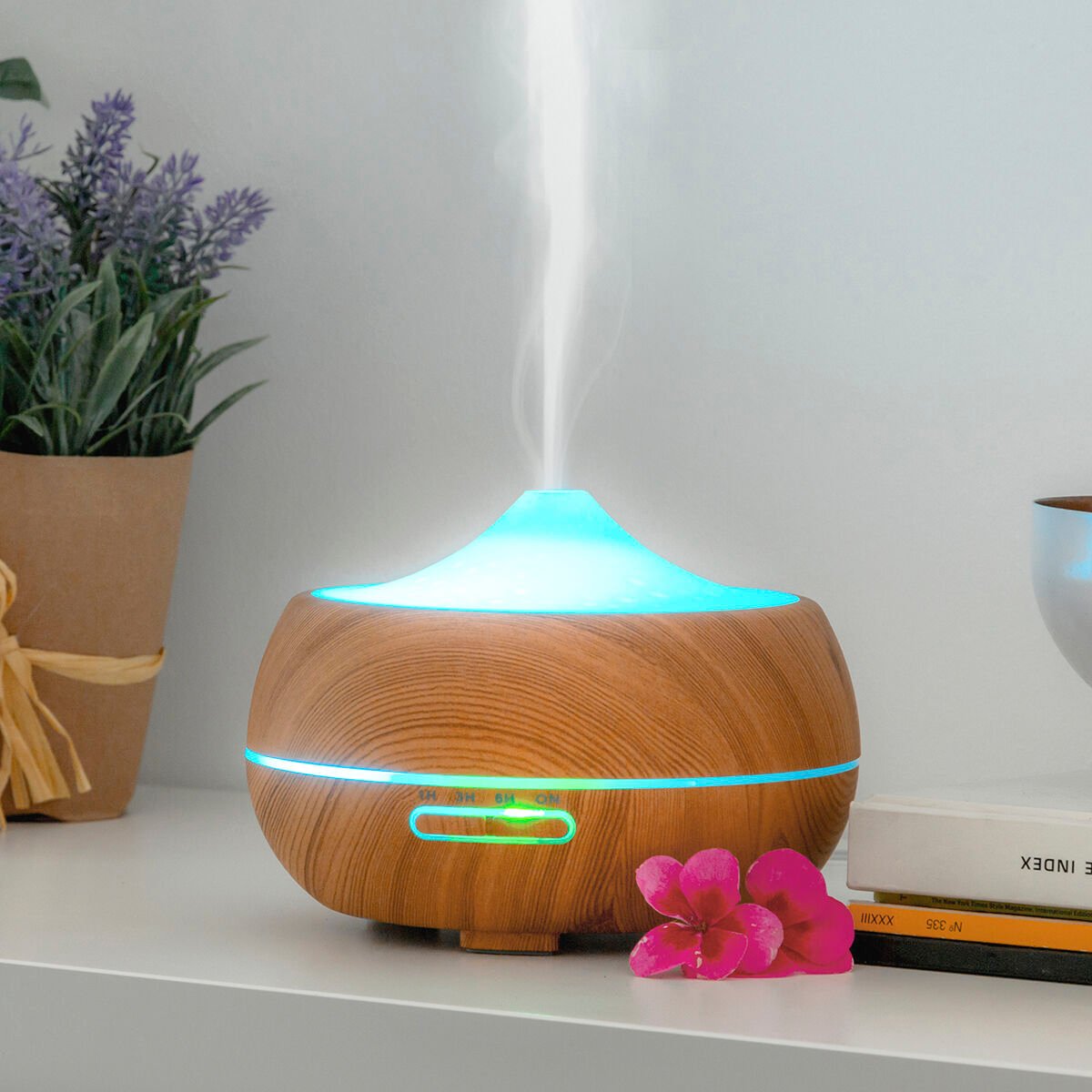 InnovaGoods Wooden-Effect Aromatherapy Humidifier_40