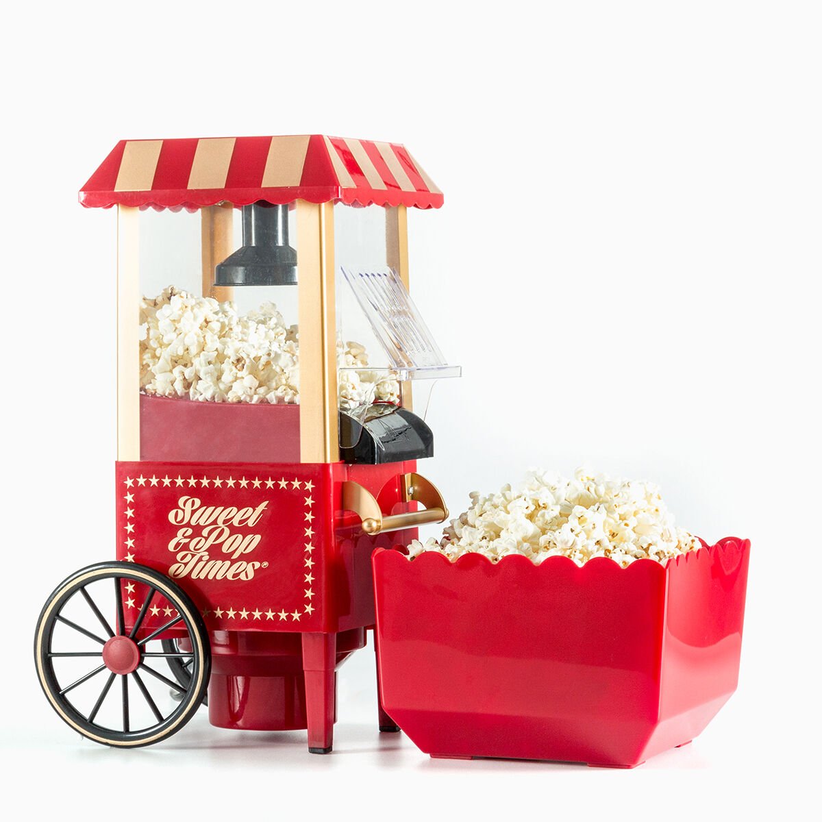  InnovaGoods Popcorn Maker Sweet & Pop Times 1200W Red_23