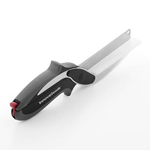 InnovaGoods Køkken Kniv-Saks Med Integreret Mini Skærebræt_10