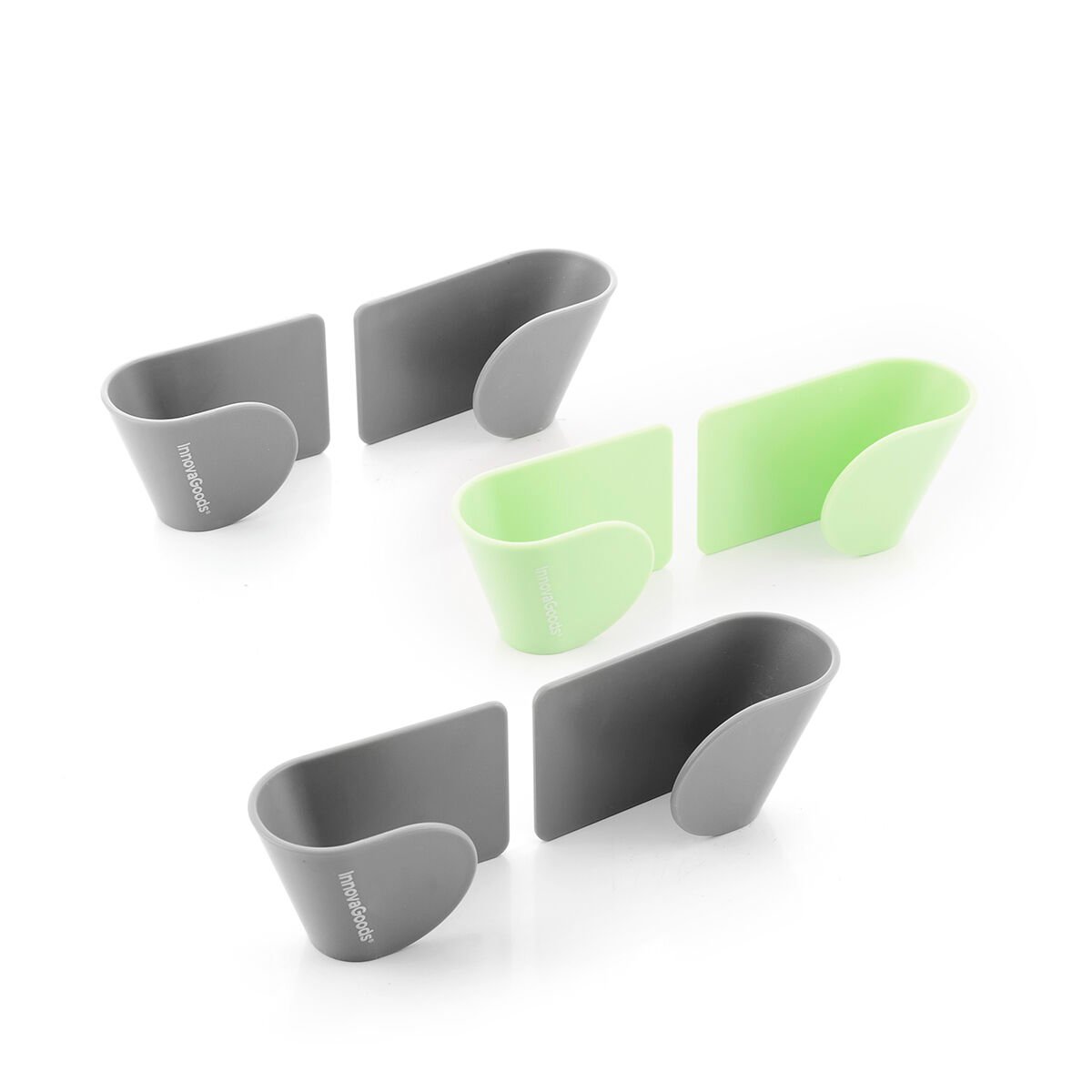 Set of 3 Adhesive Holders for Saucepan Lids Smarack InnovaGoods_16