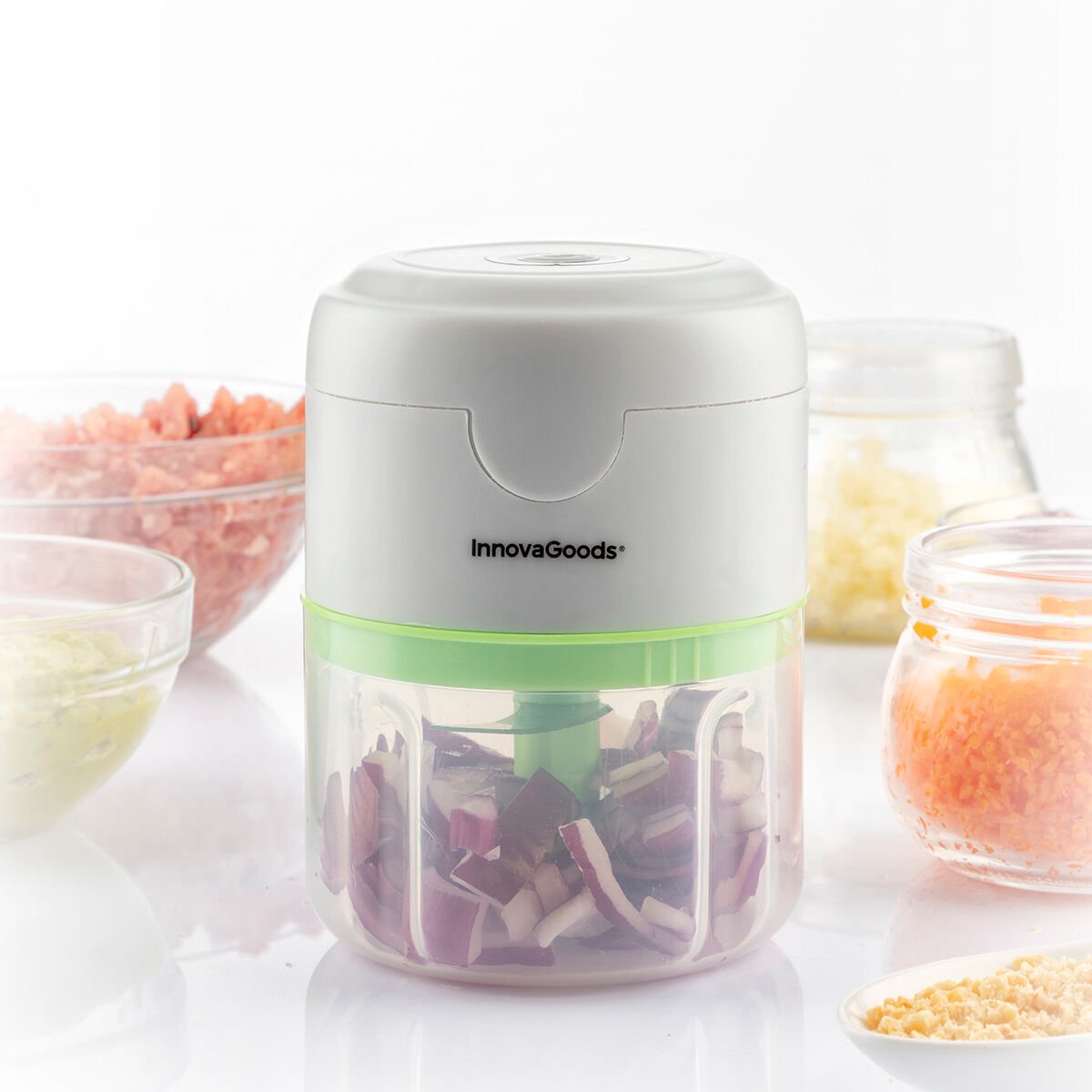 Rechargeable Portable Mini Chopper Echoppie InnovaGoods_18
