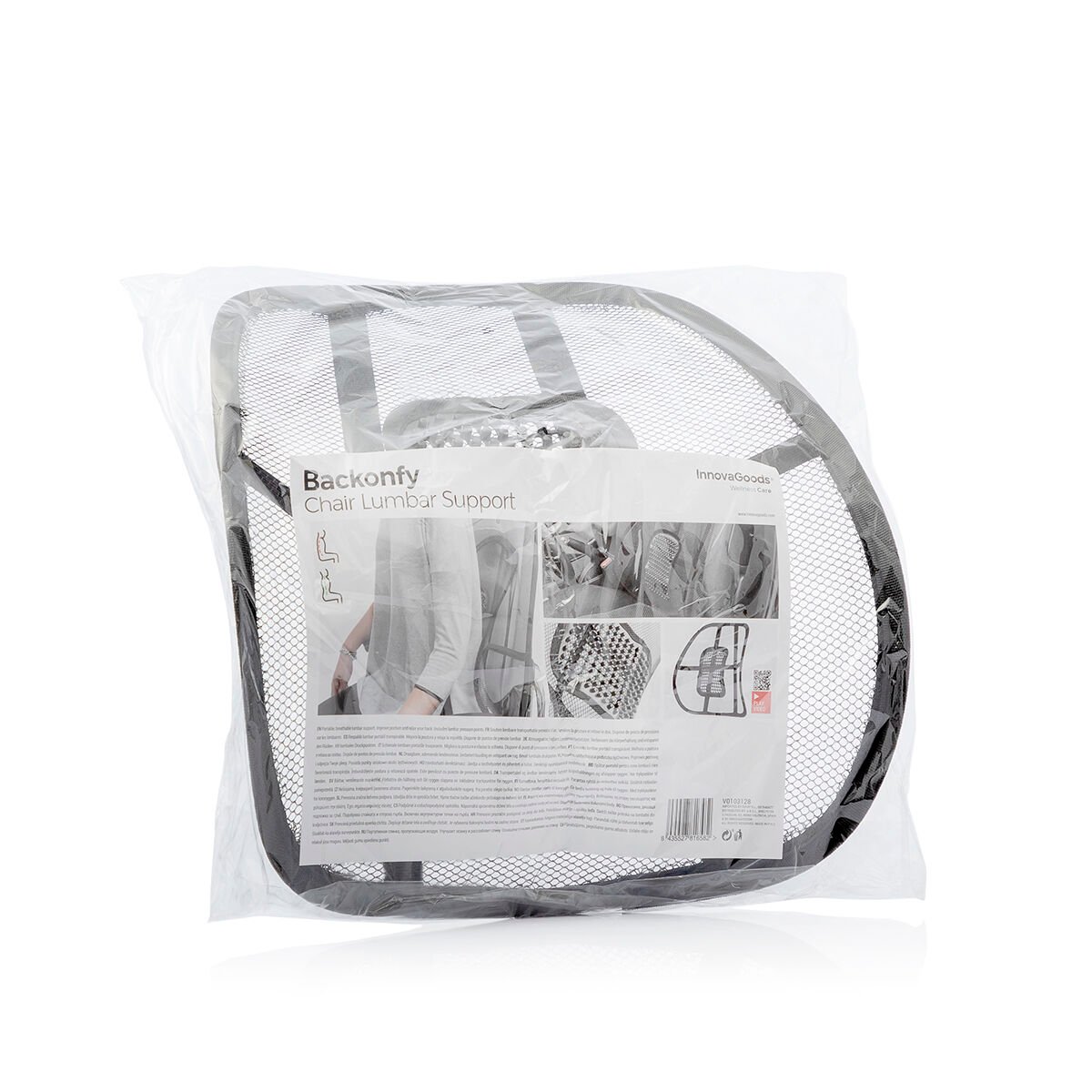 Portable Breathable Lumbar Support Backonfy InnovaGoods_5