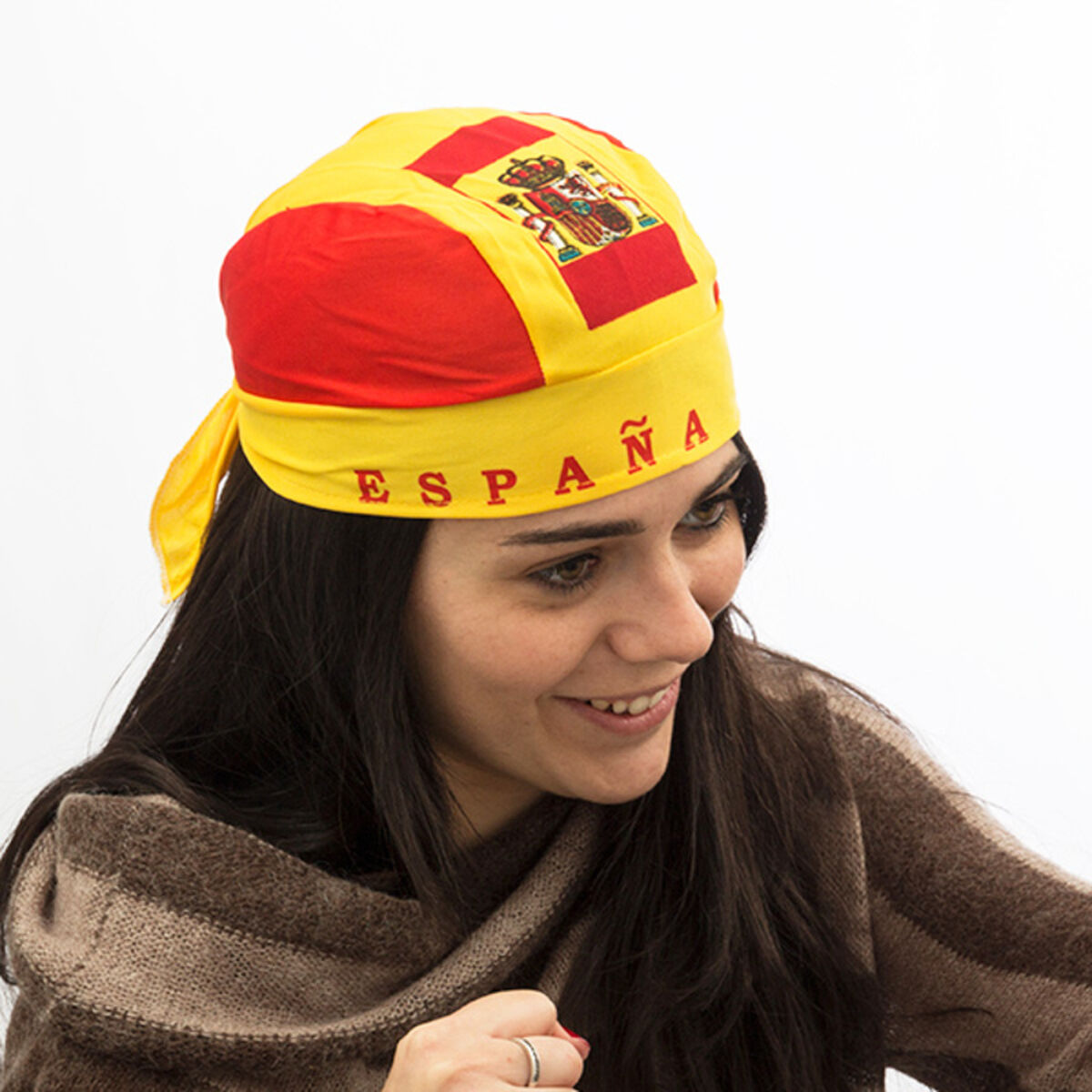 Spanish Flag Bandana Hat_0