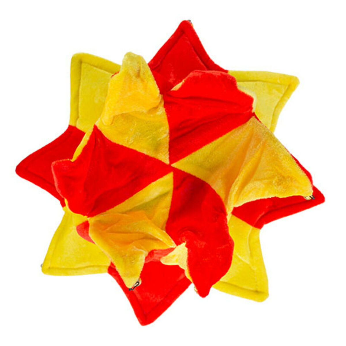 Spanish Flag Jester Hat with 14 Bells_3