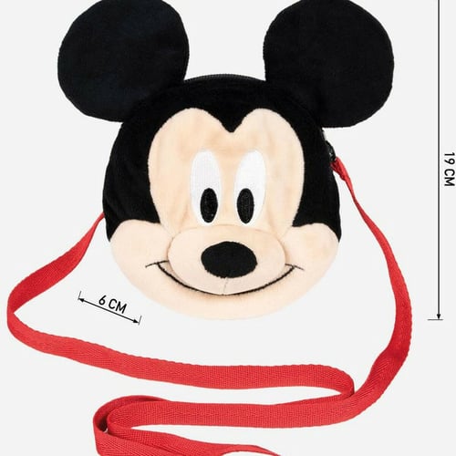 Skuldertaske 3D Mickey Mouse Sort_6