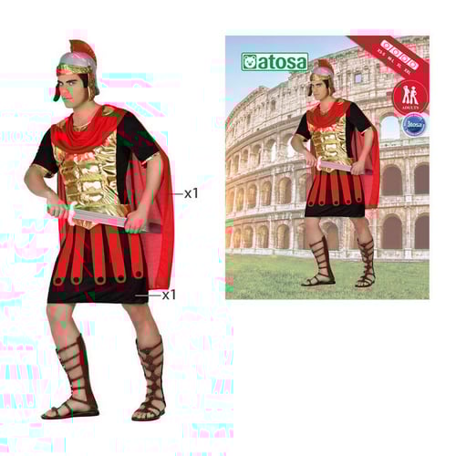 Kostume til voksne DISFRAZ ROMANO XXL Gladiator XXL_15